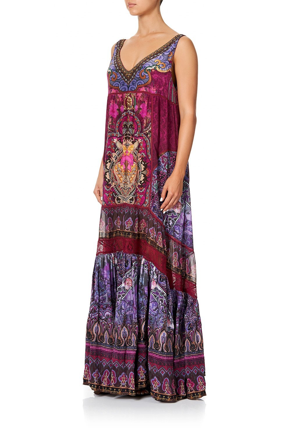 SPLICED MAXI DRESS DEUGHTER'S DESTINY