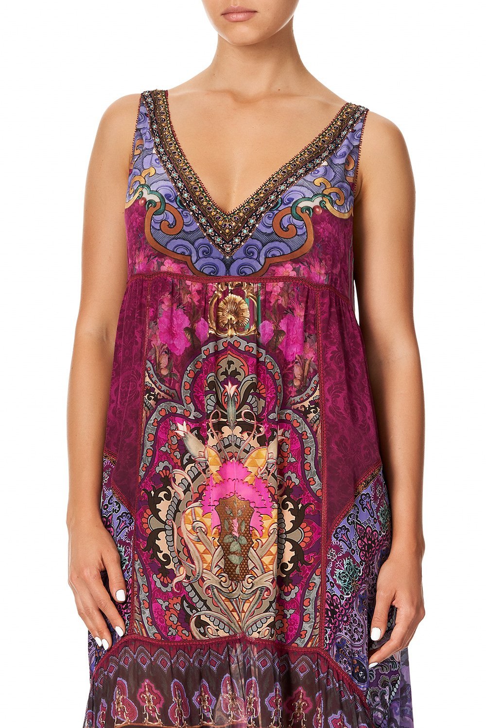 SPLICED MAXI DRESS DEUGHTER'S DESTINY