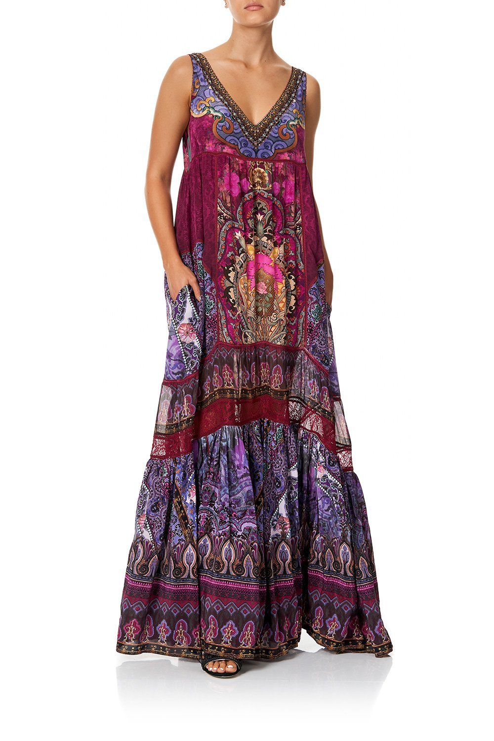SPLICED MAXI DRESS DEUGHTER'S DESTINY