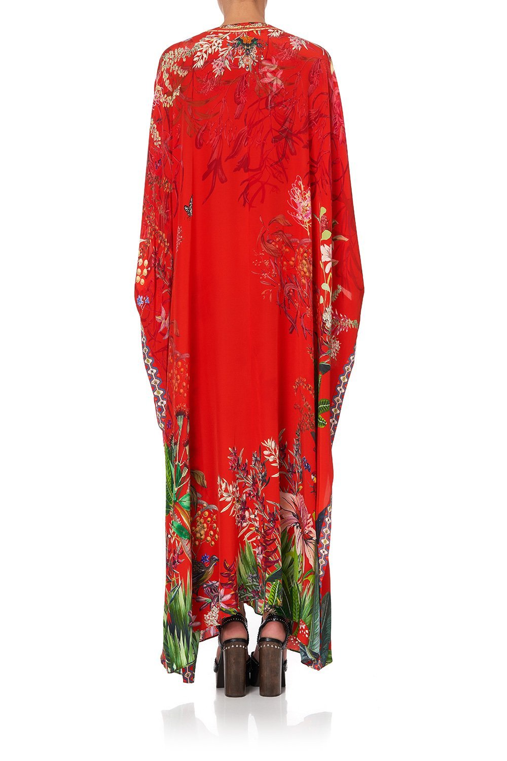 LONG LACE UP KAFTAN WITH EYELETS FARAWAY TREE