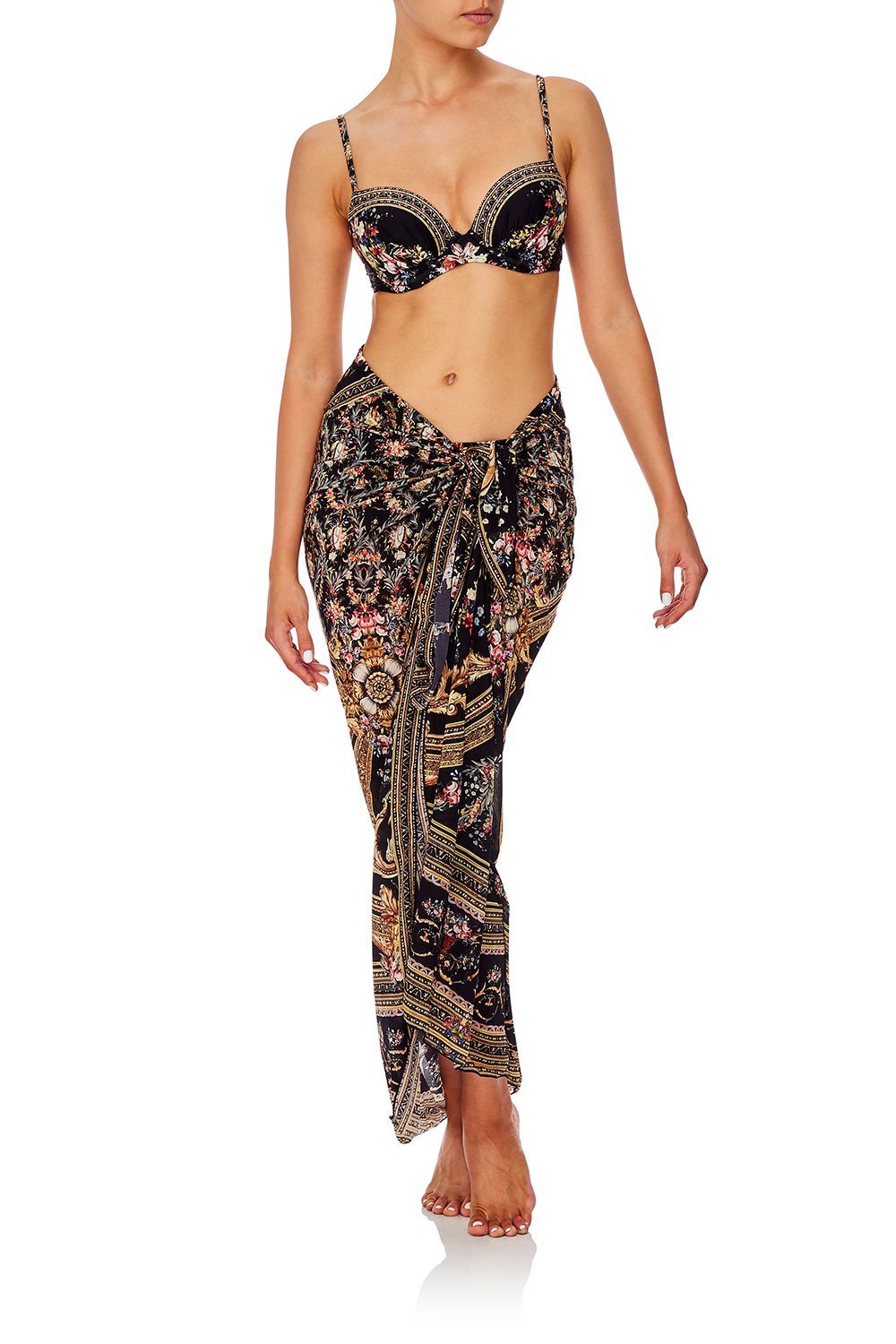 CAMILLA LONG SARONG FRIEND IN FLORA