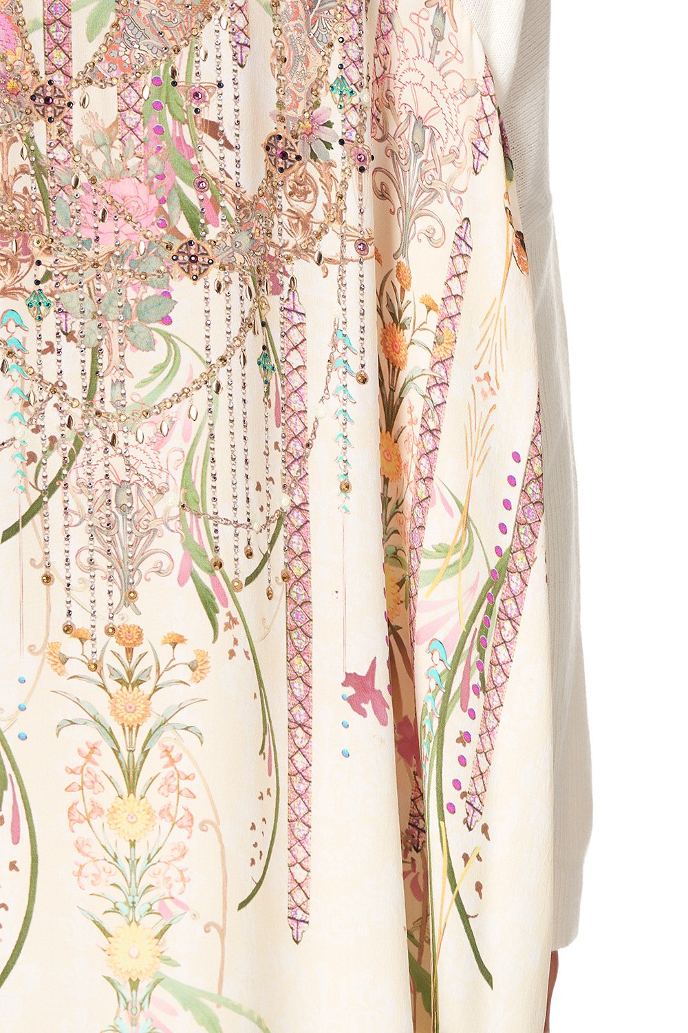 CAMILLA LONG SLEEVE JUMPER WITH PRINT BACK GOLDEN AGE