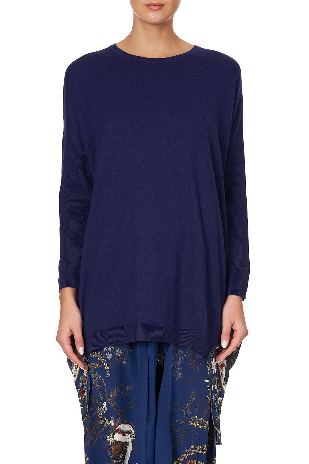 LONG SLEEVE JUMPER WITH PRINT BACK WINGS IN ARMS