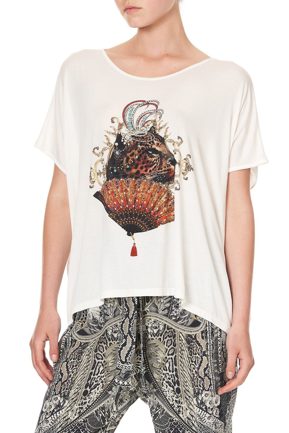 LOOSE FIT BOXY TEE ONE TRIBE