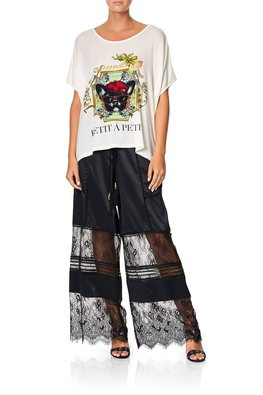 CAMILLA LOOSE FIT ROUND NECK TEE JOIE DE VIVRE