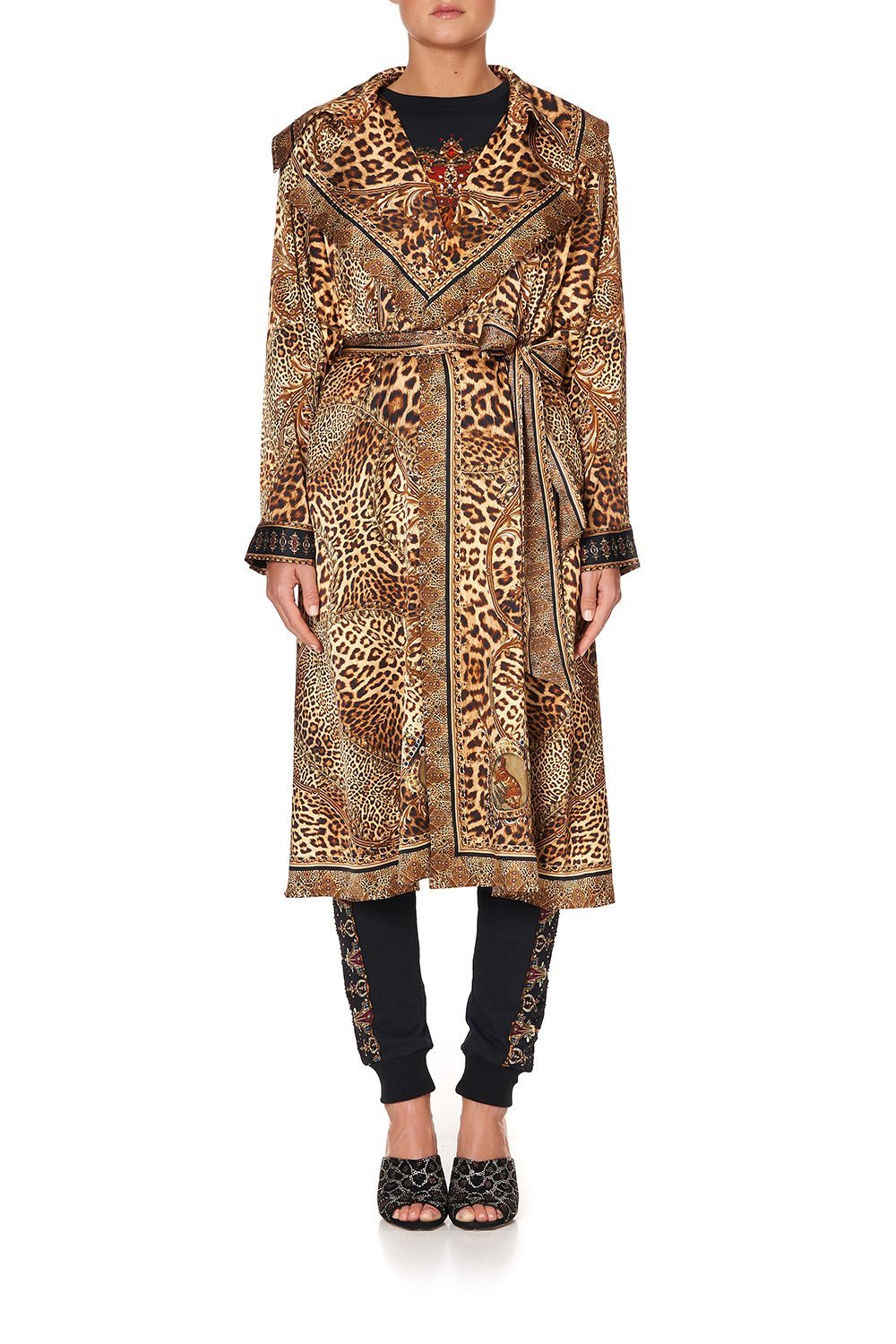 LOOSE LONGLINE TRENCH LADY LODGE