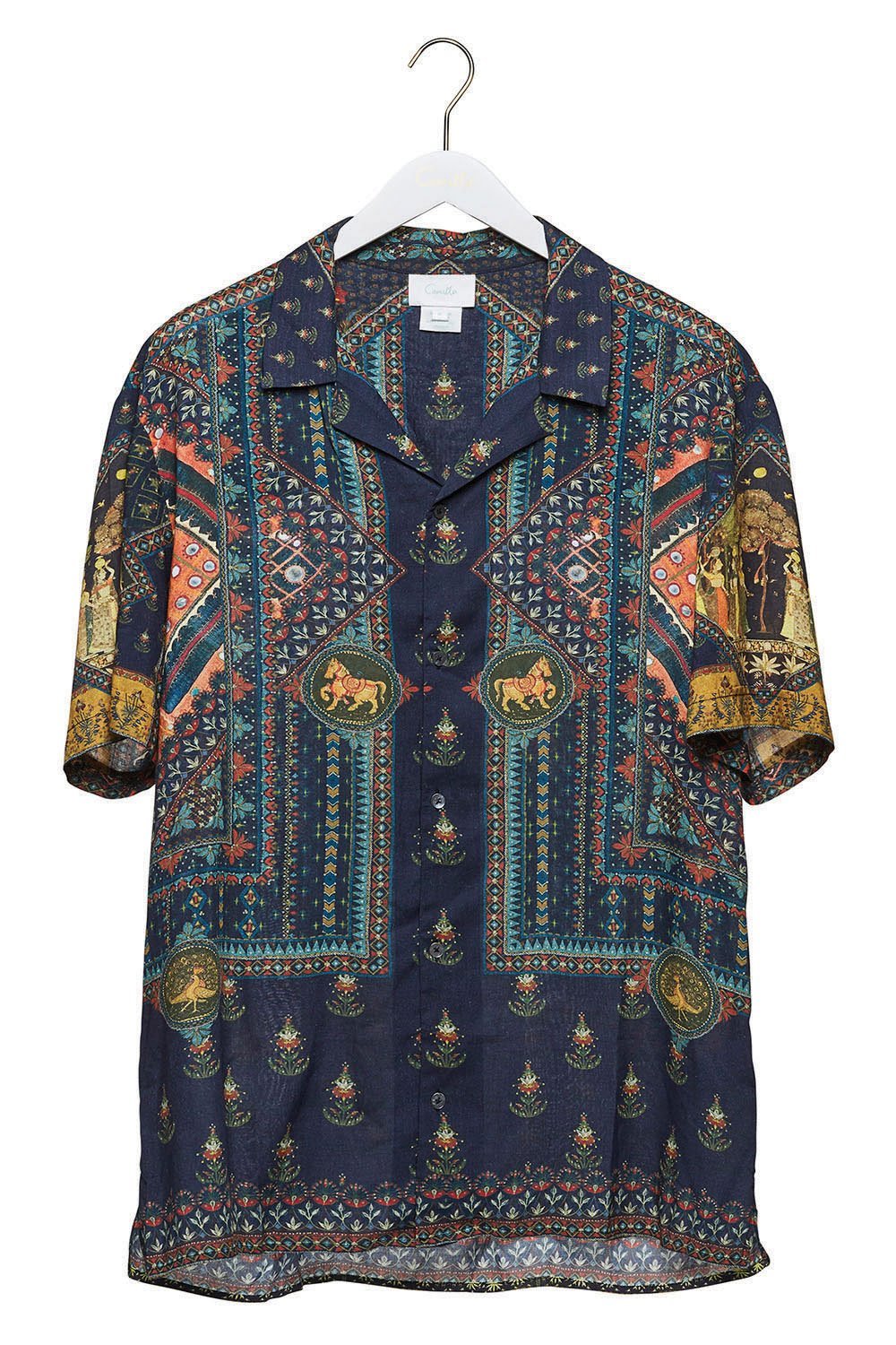 BLISS OF BOHEMIA MENS SHORT SLV SHIRT