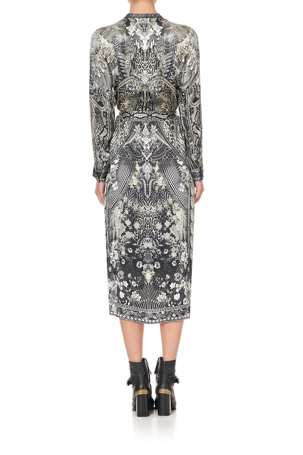 MID LENGTH SHIRT DRESS ONE TRIBE