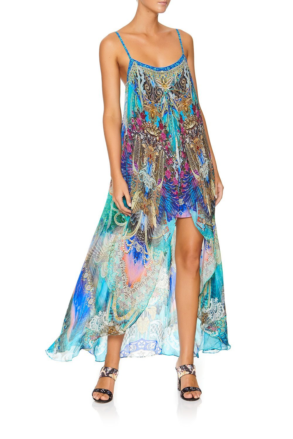 MINI DRESS WITH LONG OVERLAY FREEDOM FLIGHT