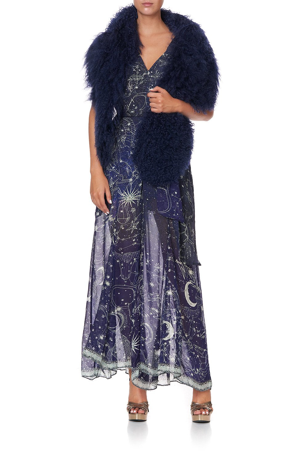 MONGOLIAN STOLE ITS A SIGN