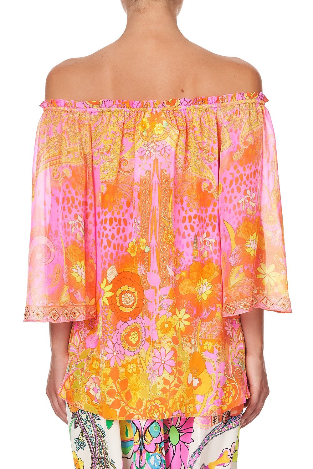 OFF SHOULDER FLARE BLOUSE HAIR HAIR HAIR