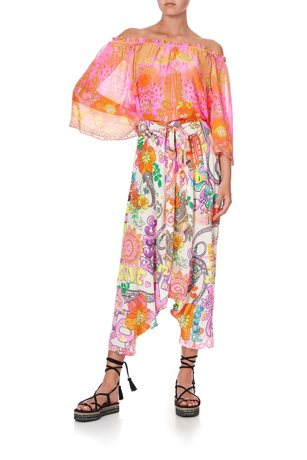 OFF SHOULDER FLARE BLOUSE HAIR HAIR HAIR