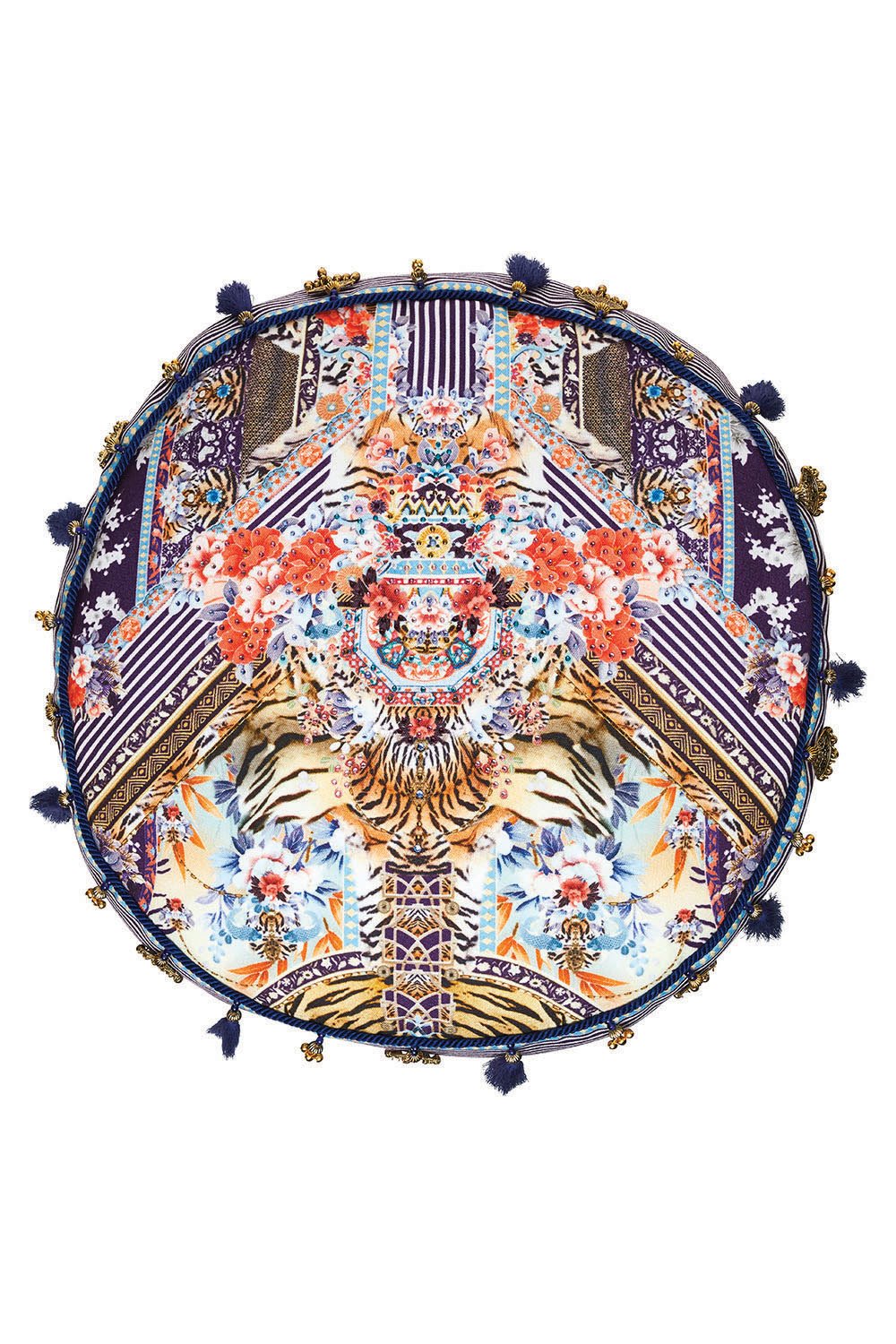 CAMILLA THE LONELY WILD OTTOMAN CUSHION