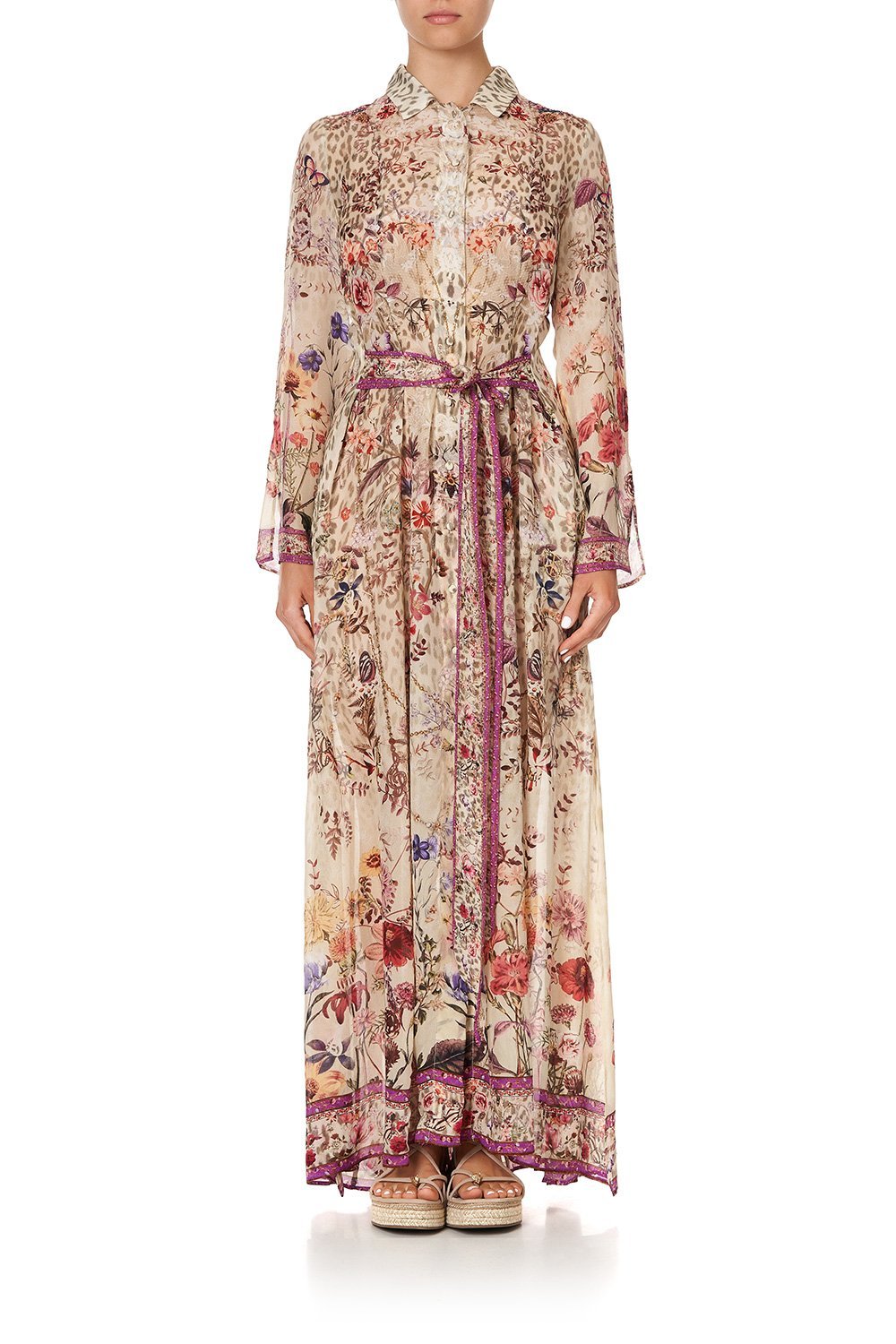 PRINTED TRENCH DRIFTING DREAMER