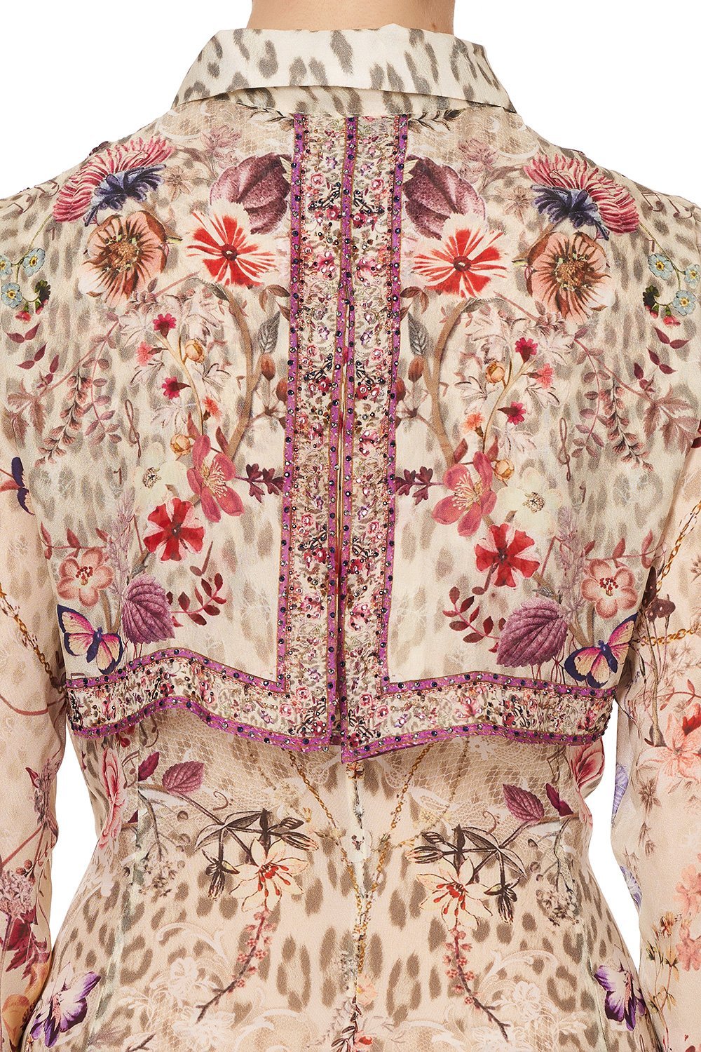 PRINTED TRENCH DRIFTING DREAMER