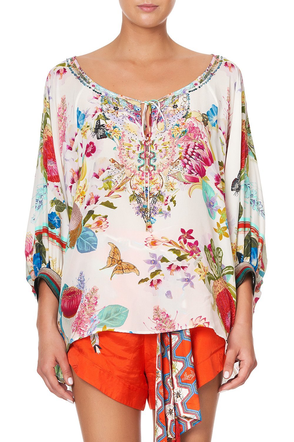 RAGLAN SLEEVE BLOUSE WITH CUFF HOMEWARD FOUND