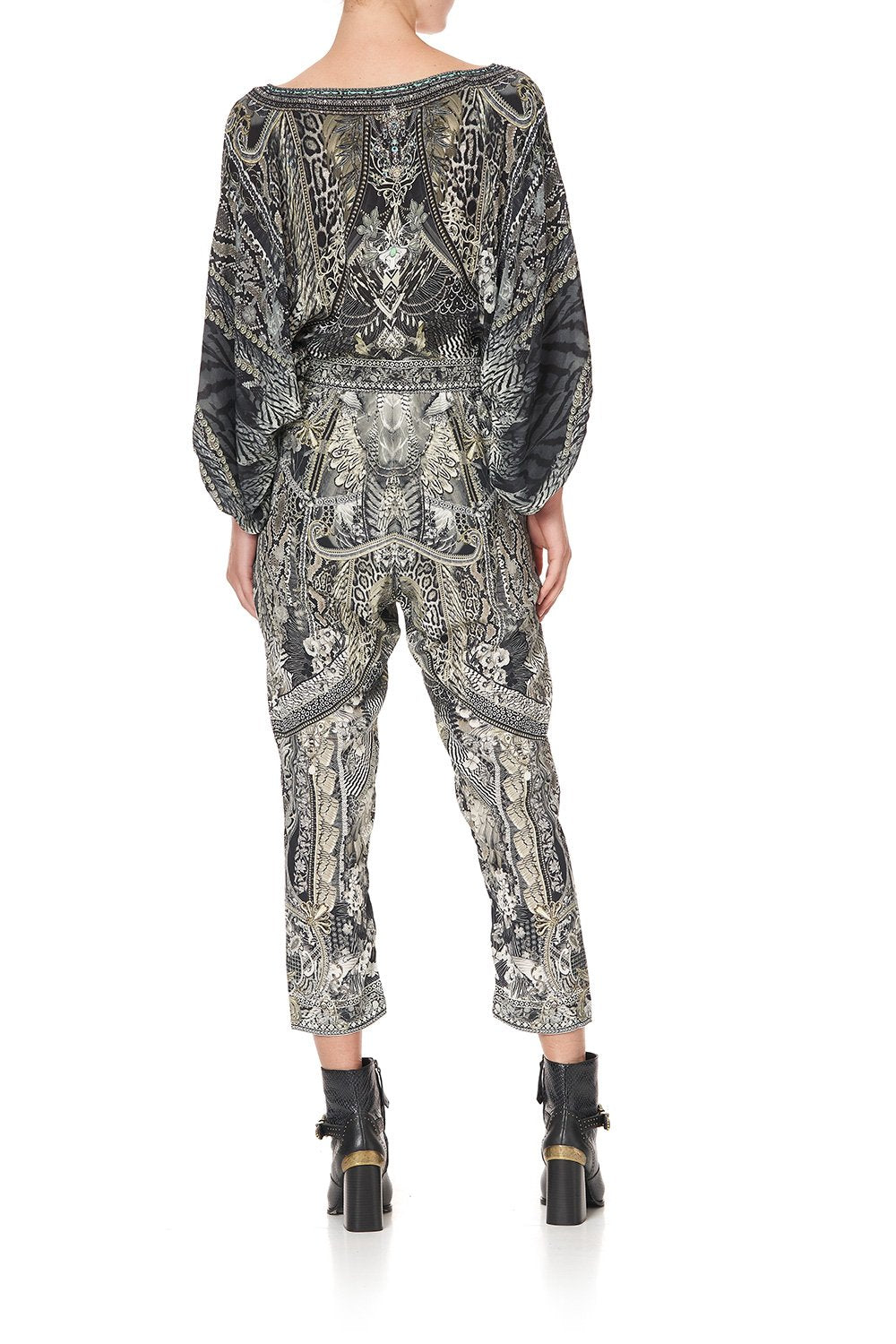 RAGLAN SLEEVE BLOUSE WITH CUFF ONE TRIBE