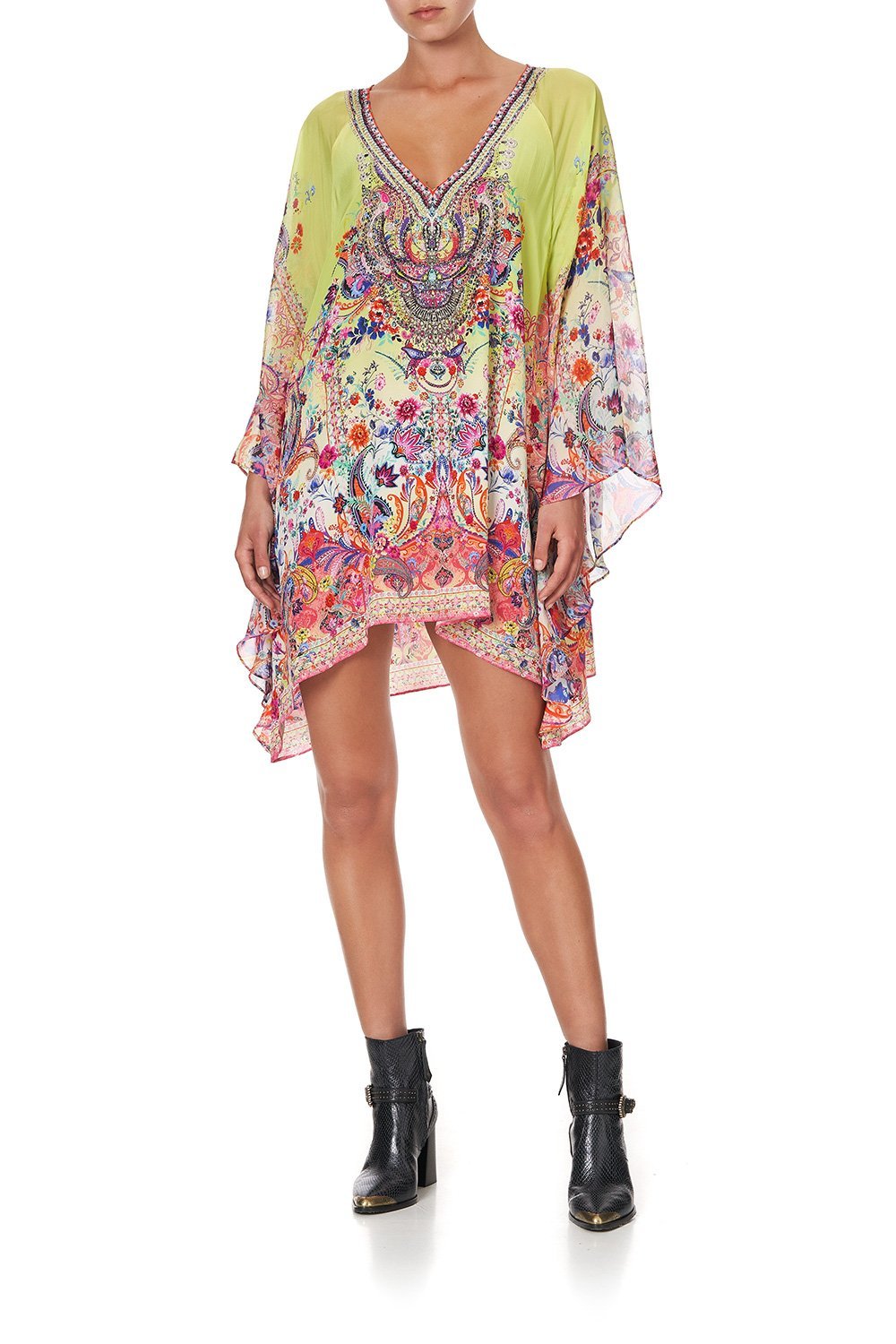 RAGLAN SLEEVE FLARED KAFTAN PEACE MOVEMENT