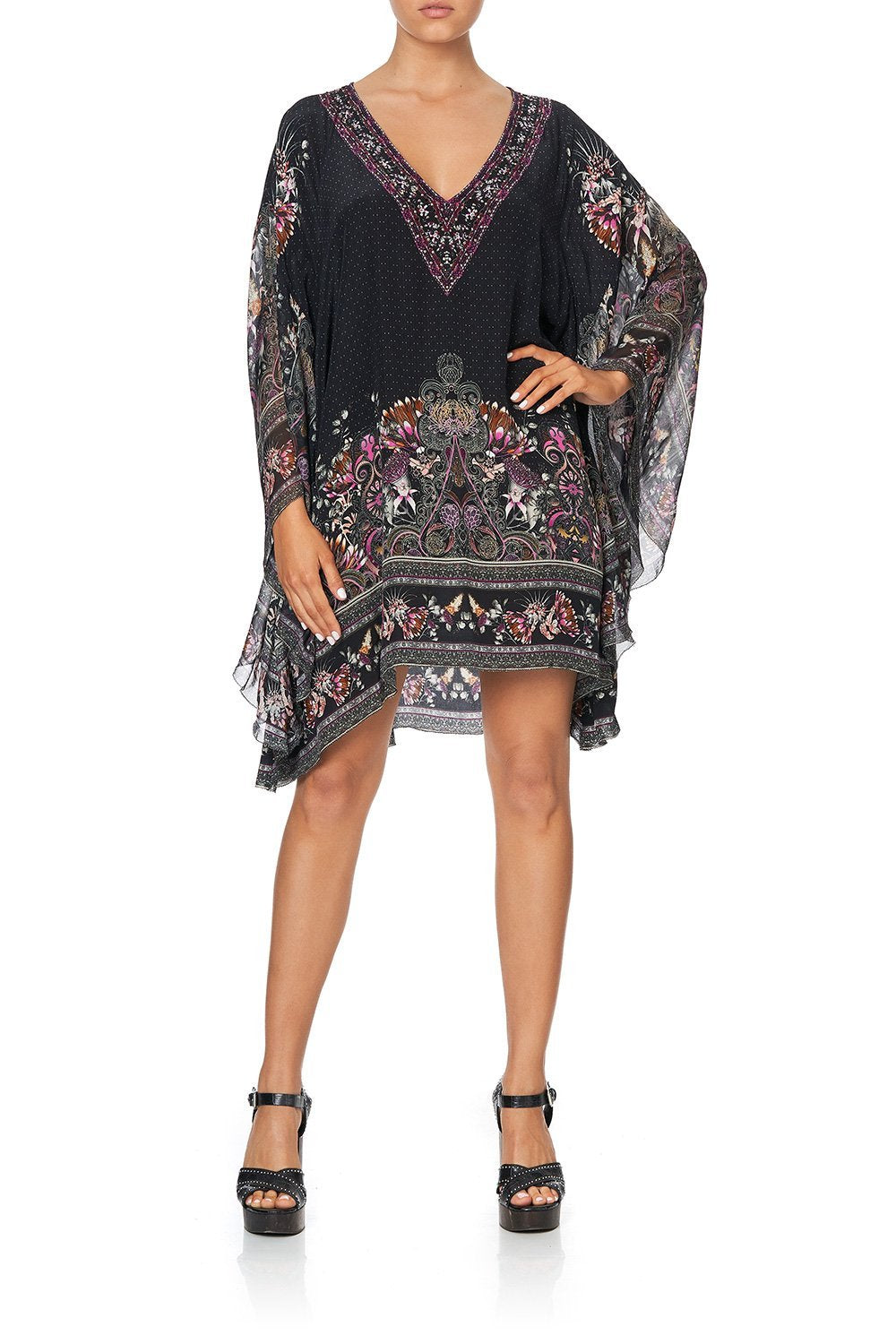 RAGLAN SLEEVE FLARED KAFTAN RESTLESS NIGHTS