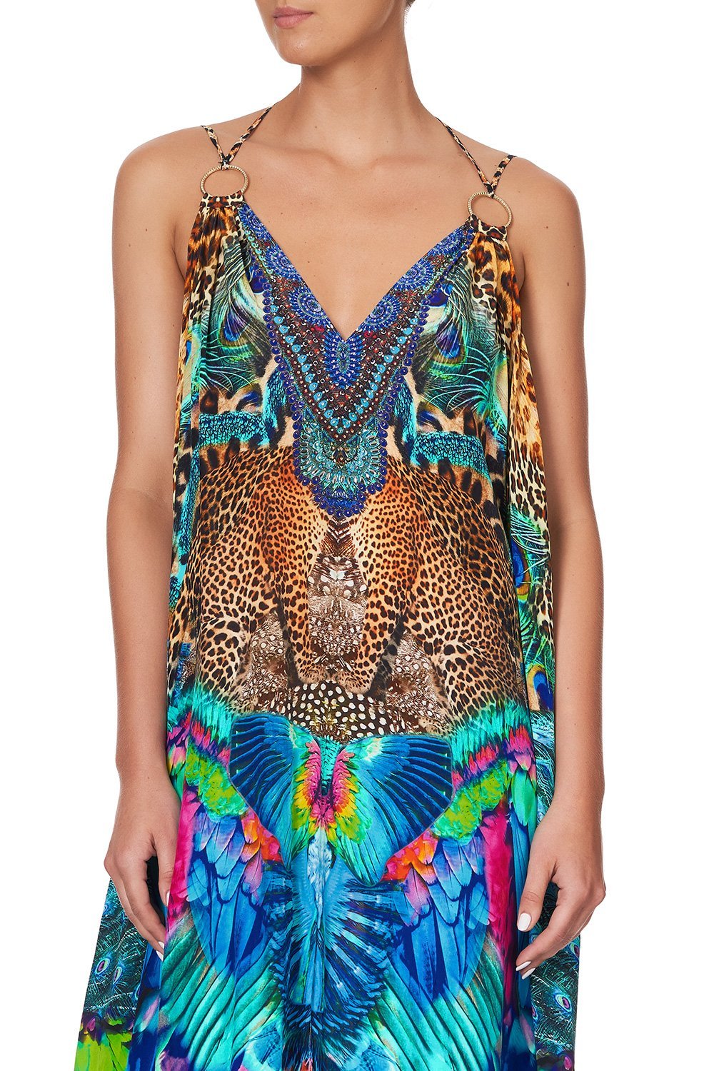 RING DETAIL STRAP DRESS MOTHER XANADU