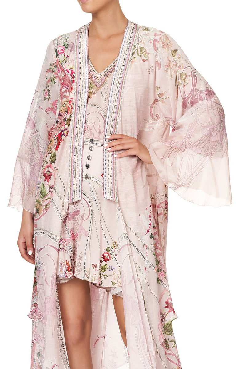 ROBE WITH DOUBLE LAYERED HEM ISTENANYA – CAMILLA EU
