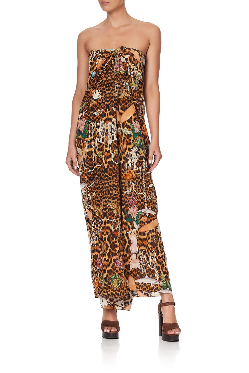 ROUND NECK KAFTAN FEUNA ELECTRO