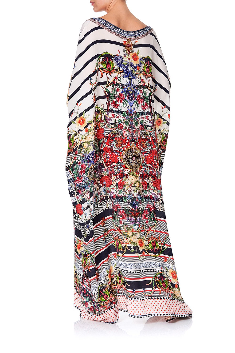 ROUND NECK KAFTAN JOIE DE VIVRE