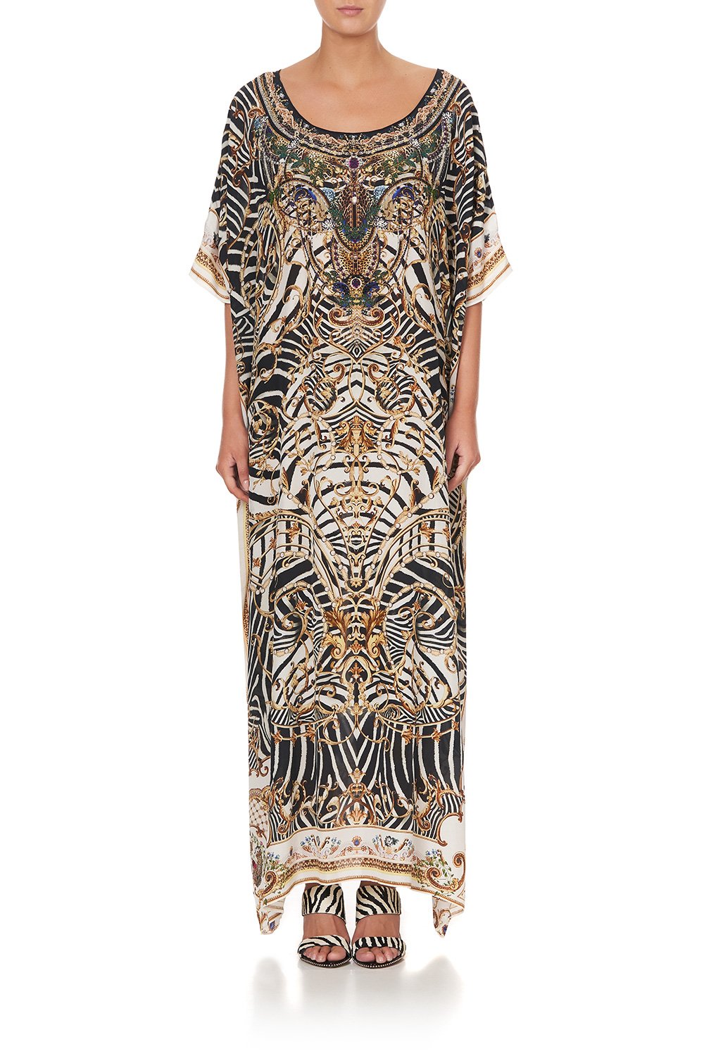 ROUND NECK KAFTAN NIGHT WAITING FOR DAY