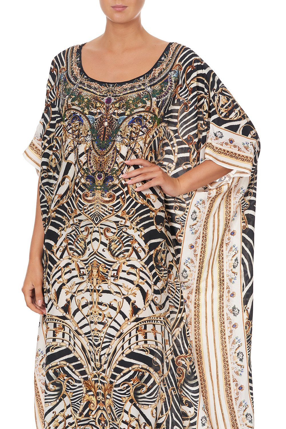 ROUND NECK KAFTAN NIGHT WAITING FOR DAY