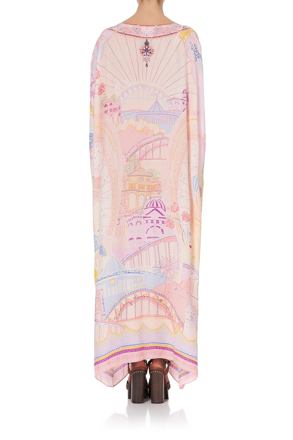 ROUND NECK KAFTAN SORBET SYDNEY