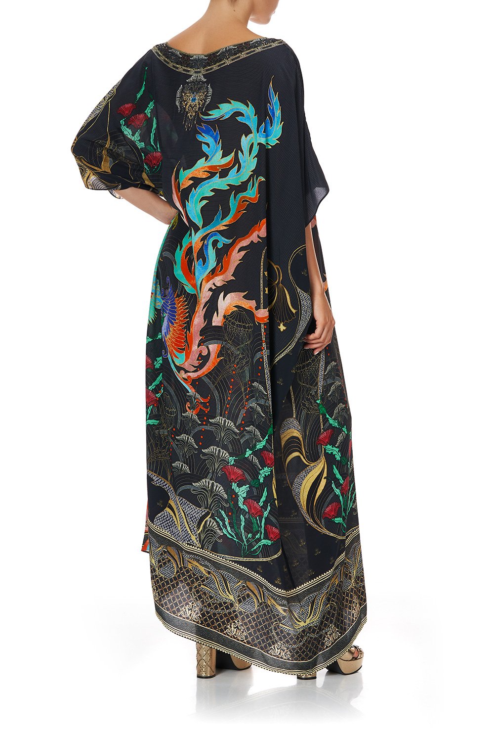 ROUND NECK KAFTAN WISE WINGS