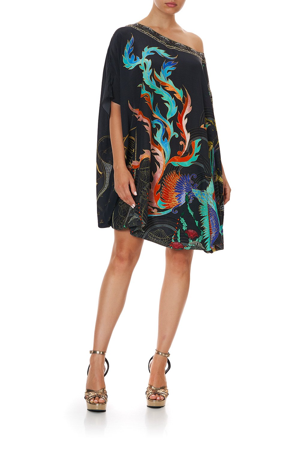 ROUND NECK KAFTAN WISE WINGS