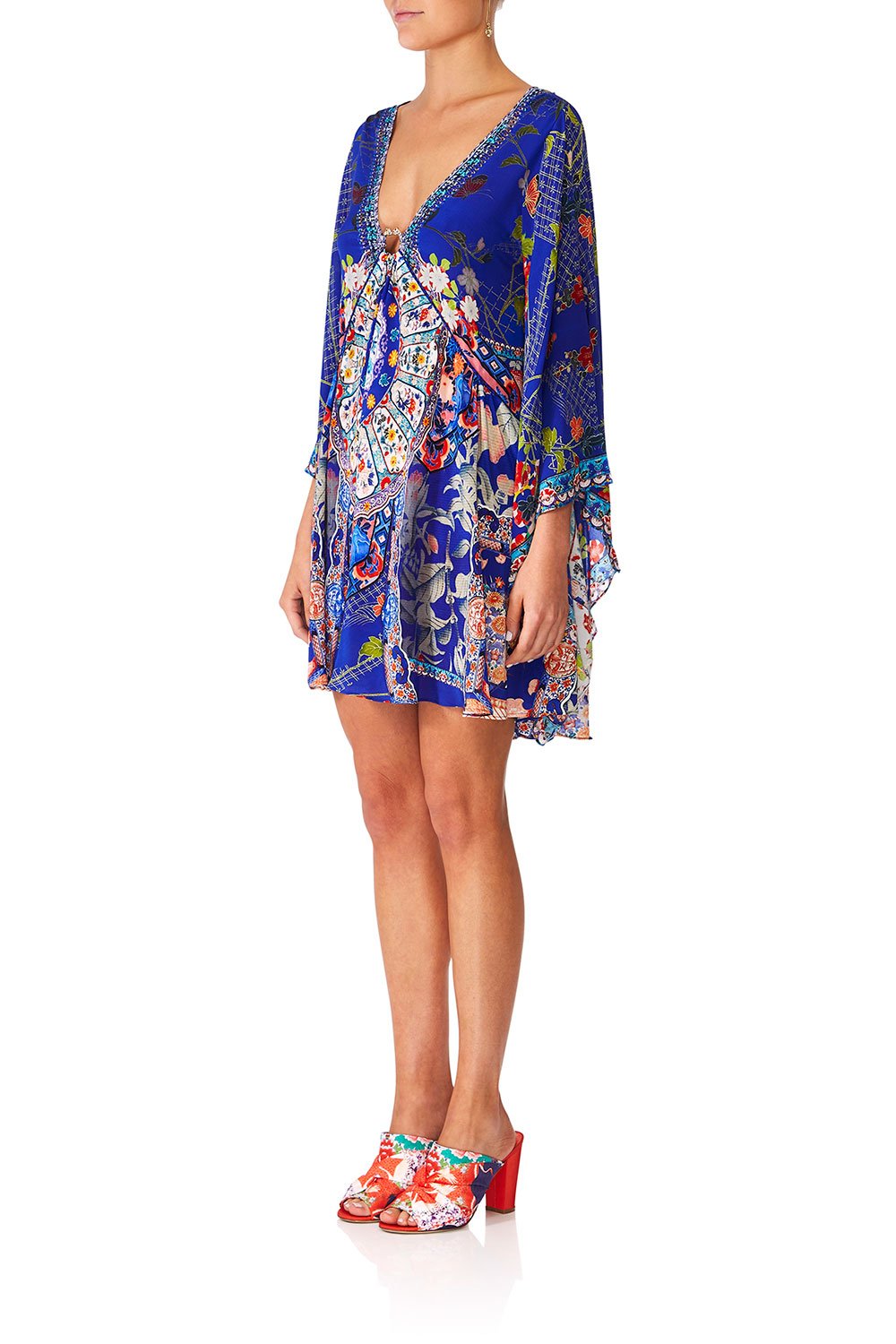 CAMILLA SATURN SISTER U-RING DRESS WKIMONO SLEEVE