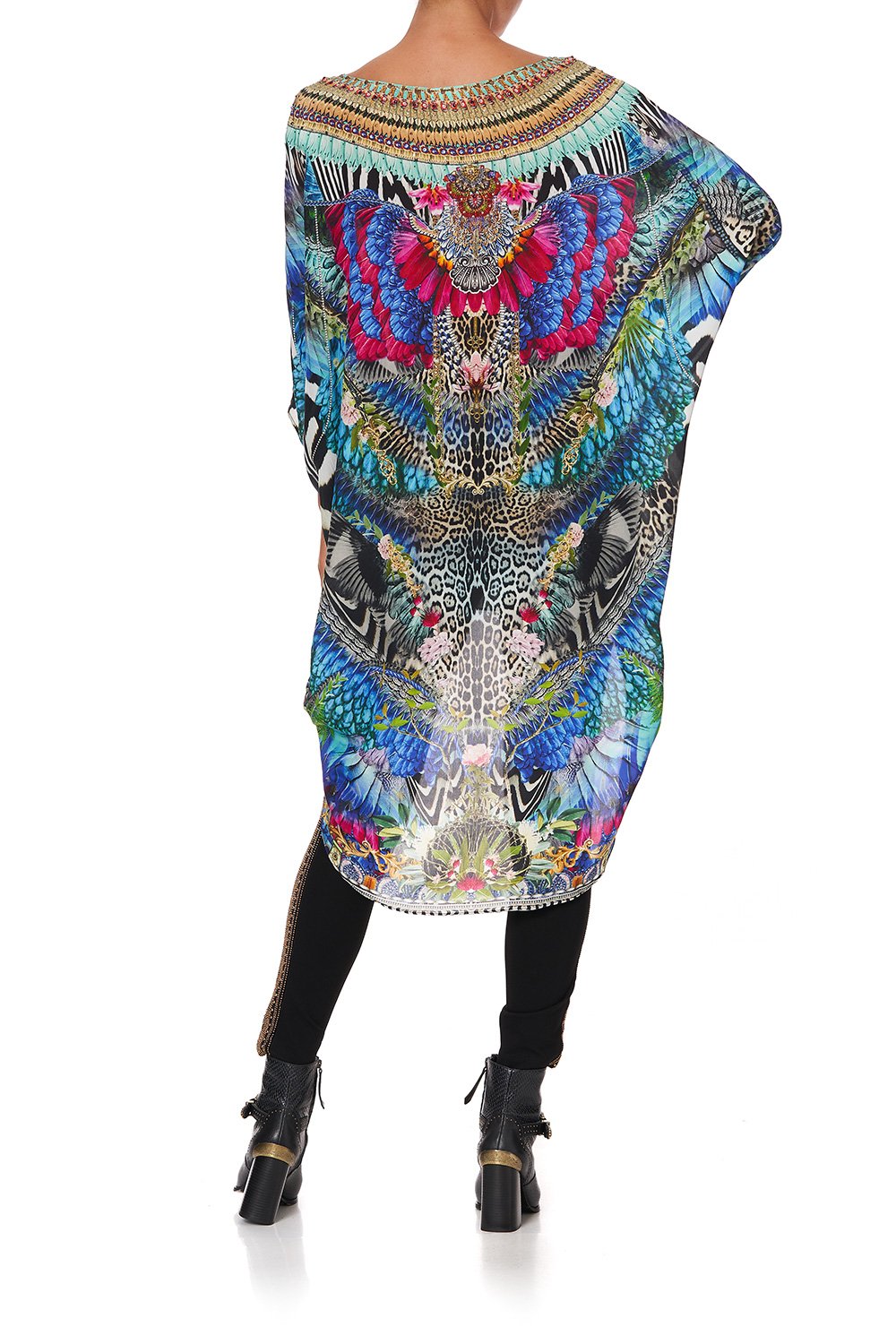 SCOOP BACK HEM DRESS CAFE NAIROBI