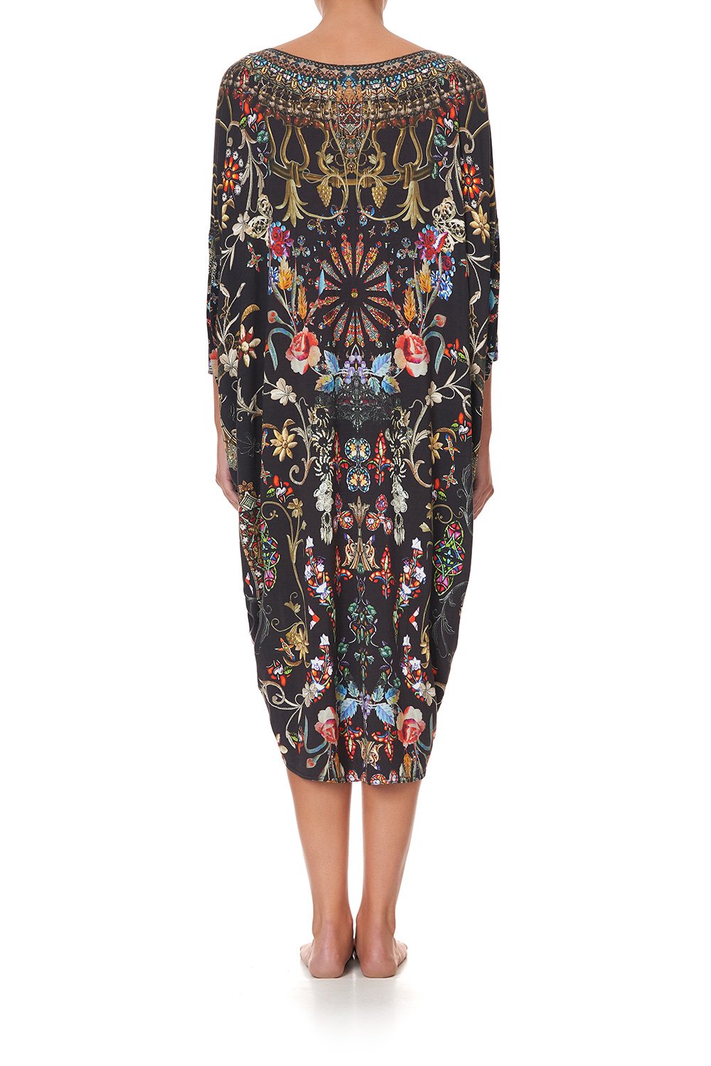 SCOOP BACK HEM DRESS DANCING IN THE DARK