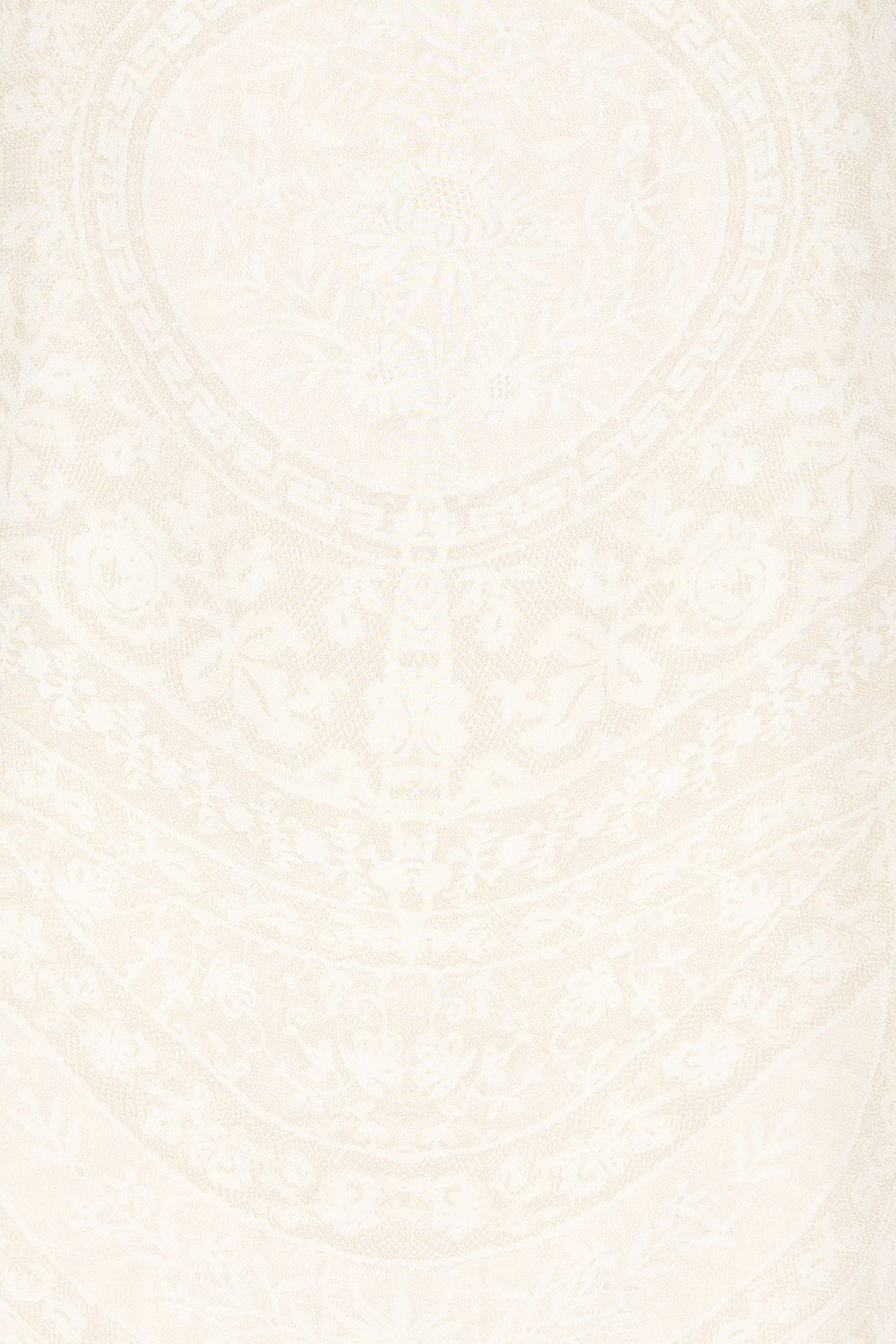 CAMILLA SCOOP BACK HEM DRESS DENTELLE BLANCHE