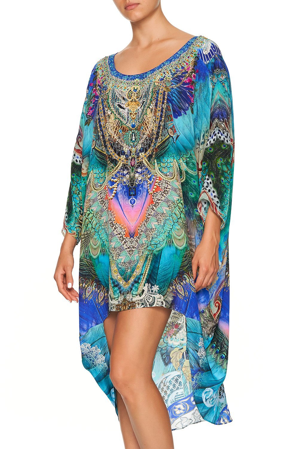 SCOOP BACK HEM DRESS FREEDOM FLIGHT