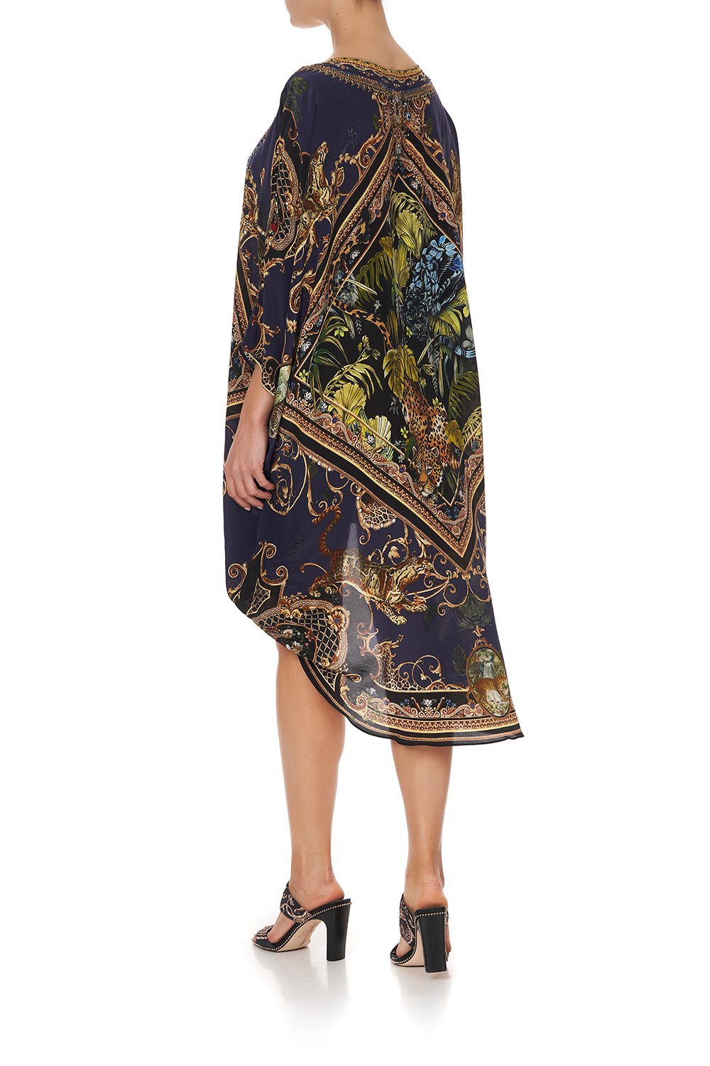 SCOOP BACK HEM DRESS SEVEN DAY WEEKEND