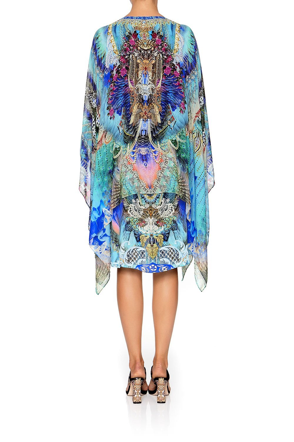 SHEER LAYERED DRESS WITH SPLIT FREEDOM FLIGHT