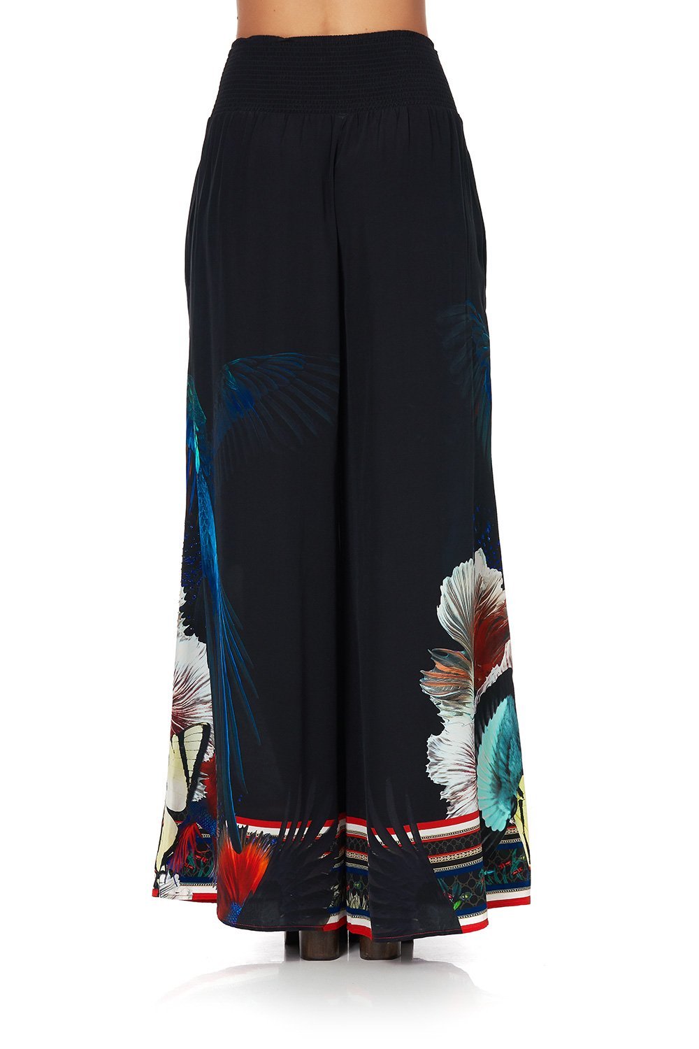 SHIRRED WAIST PANT NIGHT FLIGHT