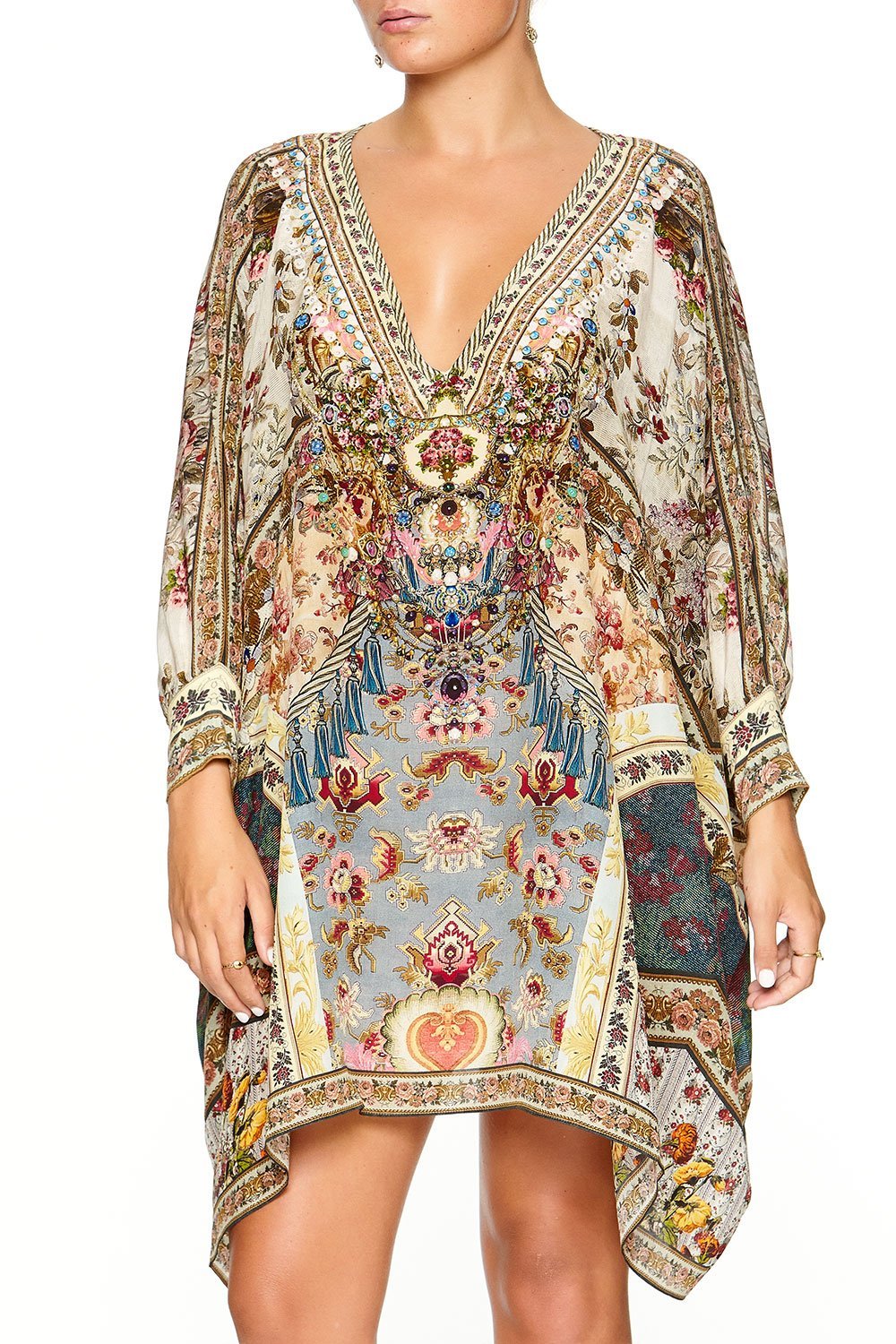 SHORT KAFTAN WITH CUFF JEANNE QUEEN