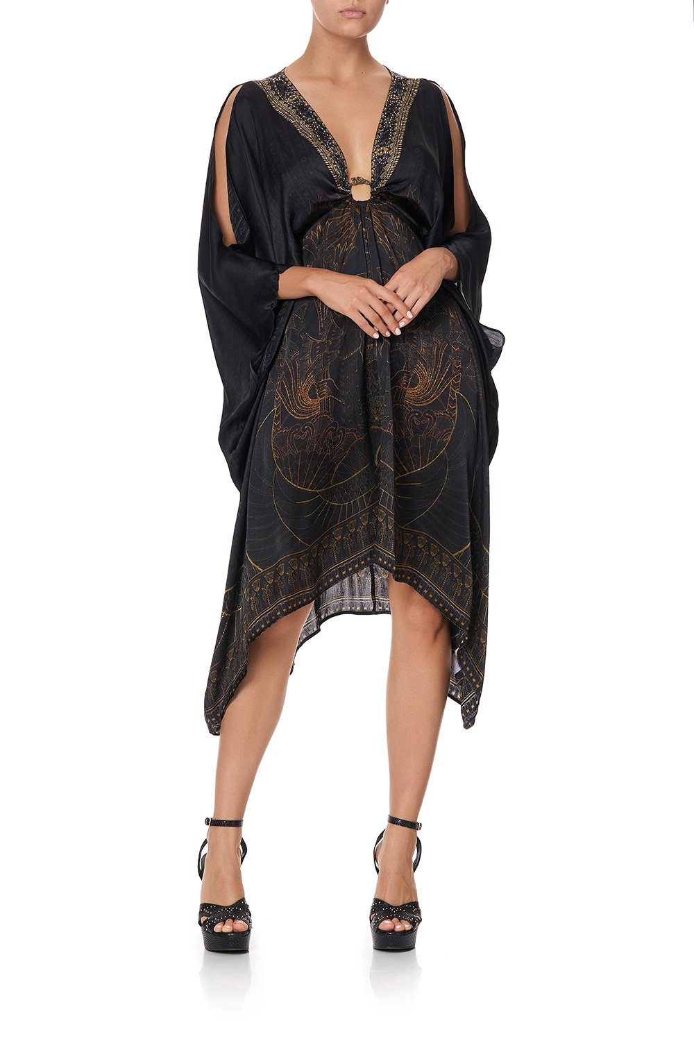 SHORT KAFTAN WITH HARDWARE COBRA KING