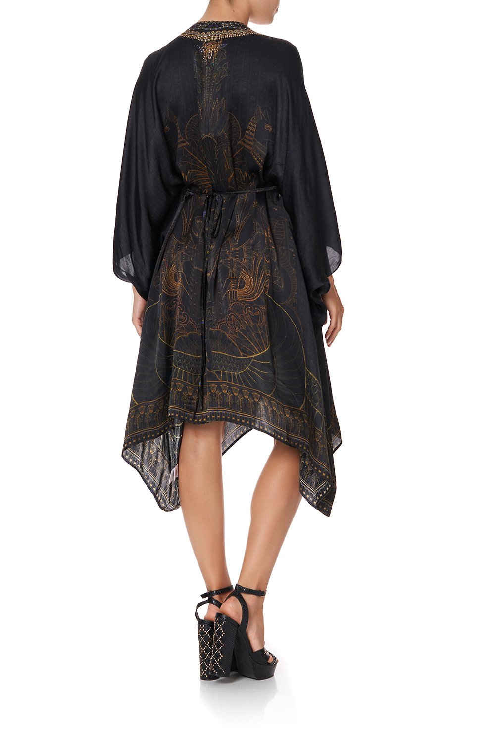 SHORT KAFTAN WITH HARDWARE COBRA KING