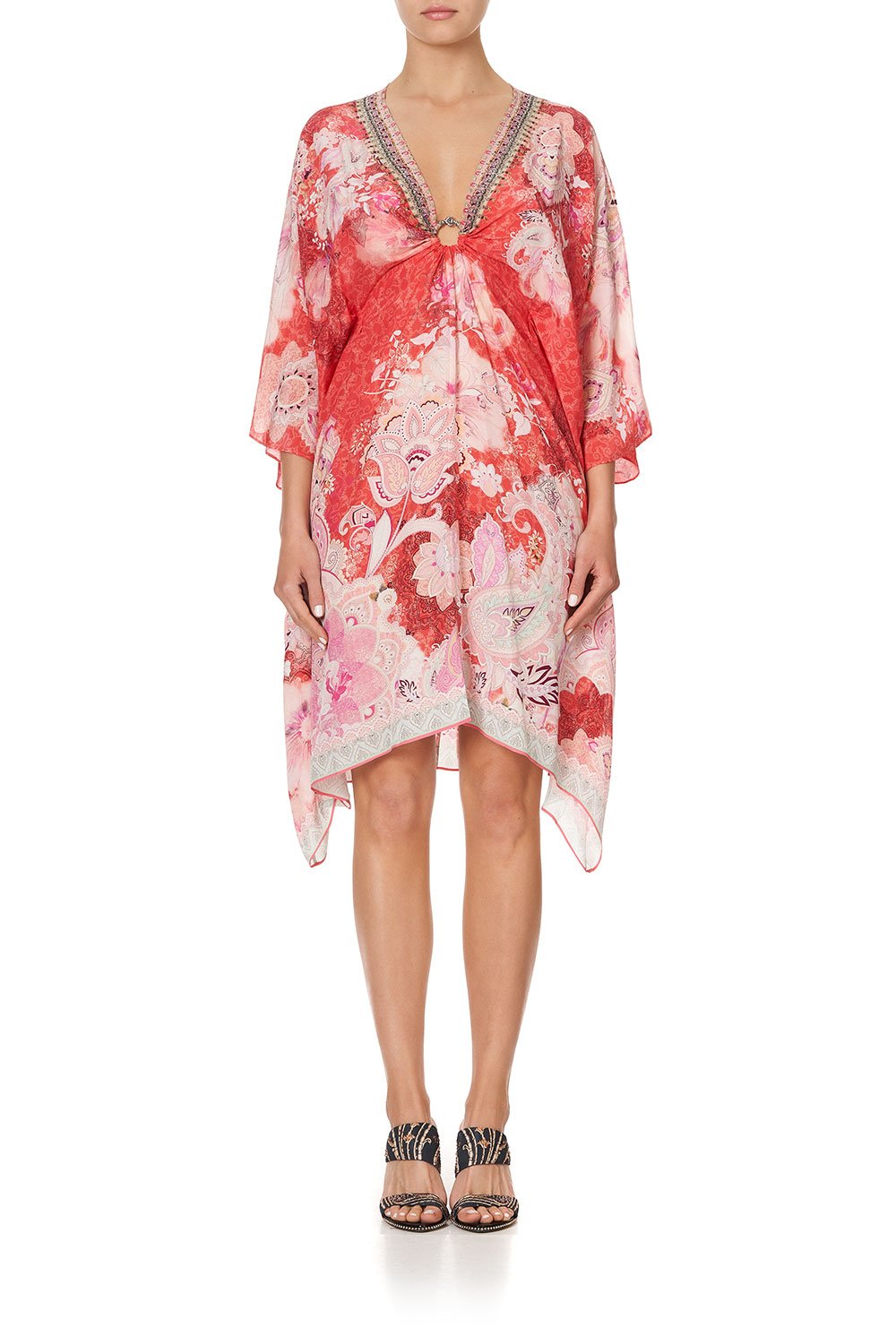 SHORT KAFTAN WITH HARDWARE PALACE MUSE