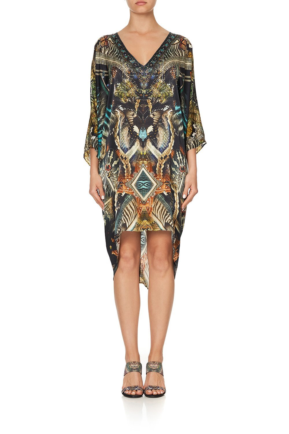 SHORT KAFTAN WITH RAGLAN SLEEVE MATERNAL INSTINCT