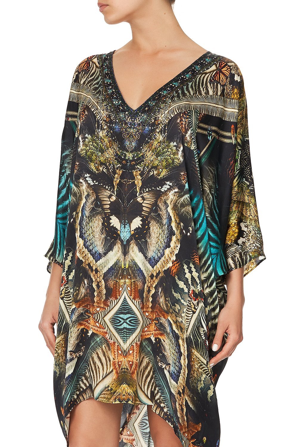 SHORT KAFTAN WITH RAGLAN SLEEVE MATERNAL INSTINCT