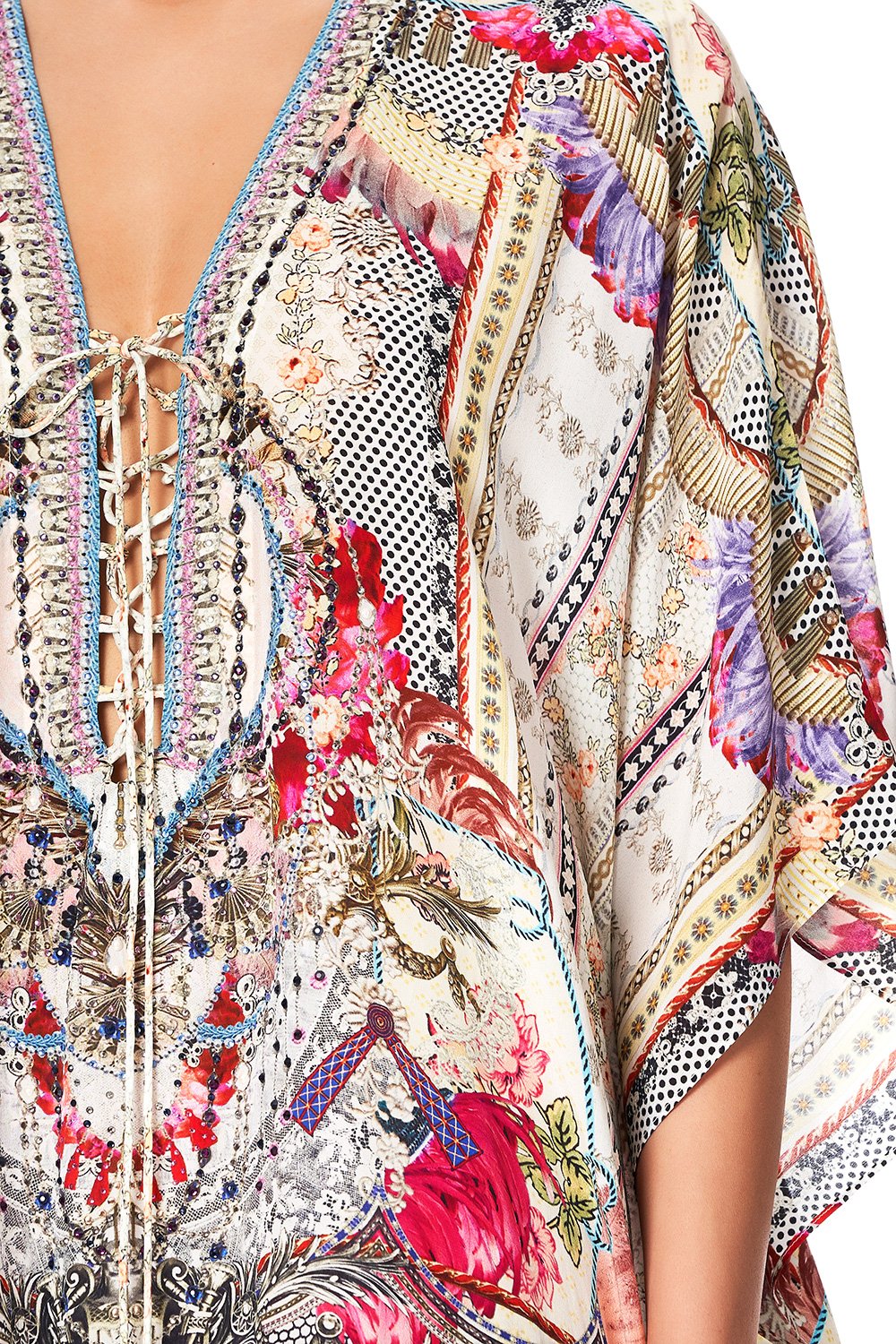 SHORT LACE UP KAFTAN MONTMARTRE HEART