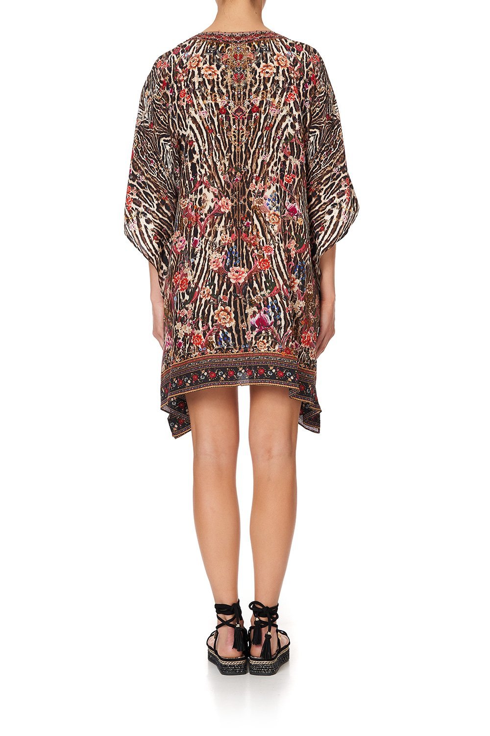 SHORT LACE UP KAFTAN LIV A LITTLE