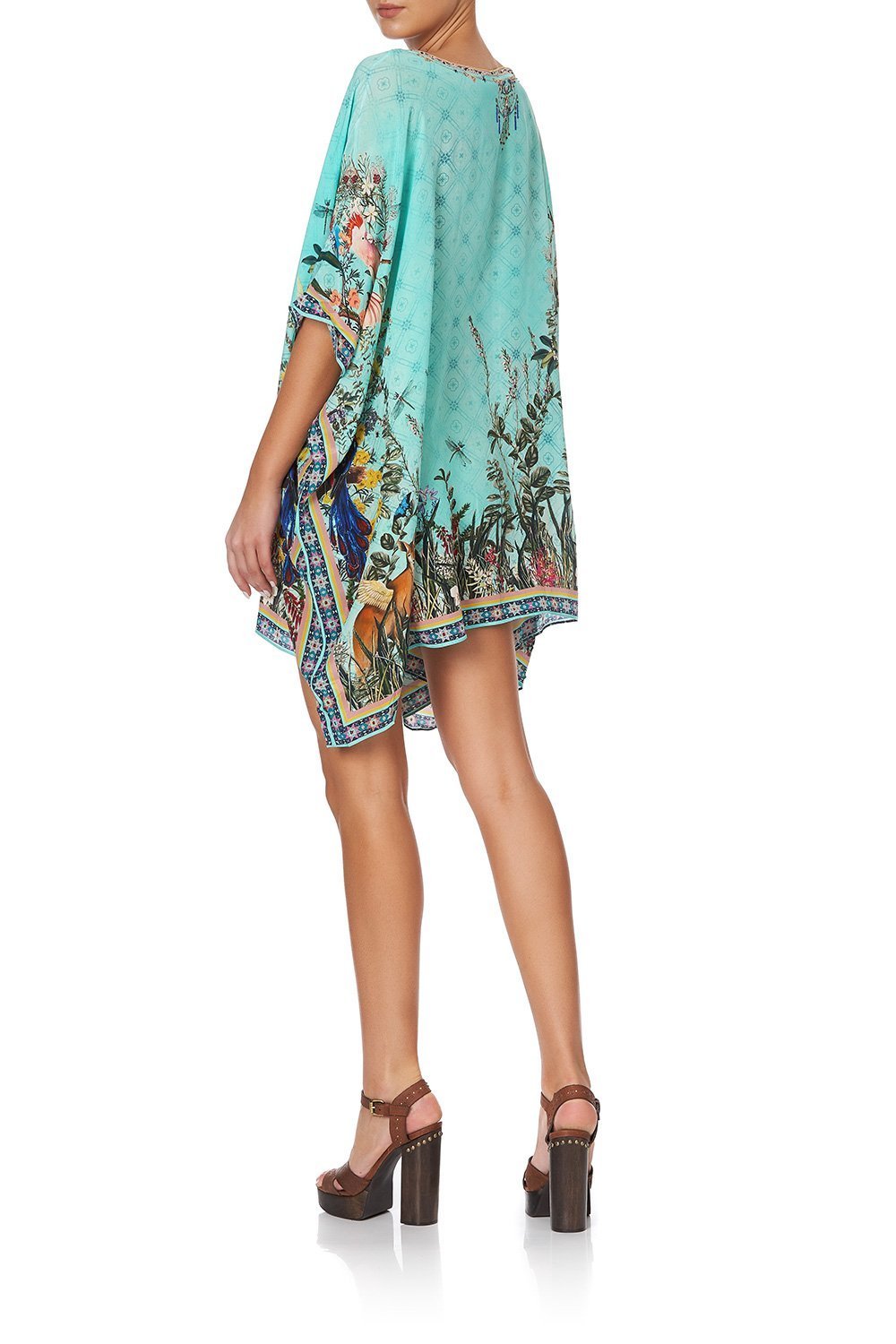 SHORT ROUND NECK KAFTAN MILLAS BACKYARD