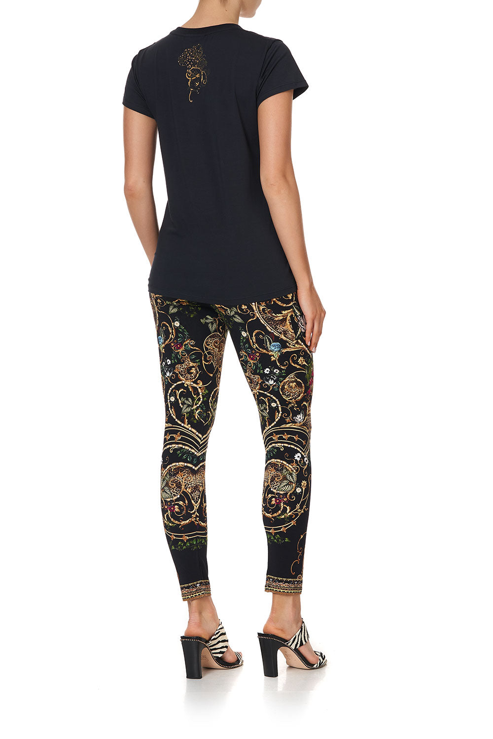 SLIM FIT  ROUND NECK T-SHIRT STUDIO 54